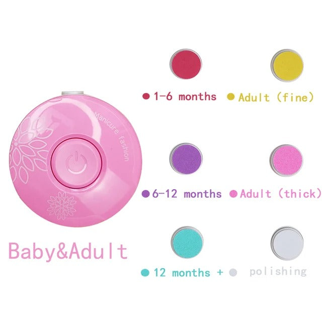 Electric nail file for babies