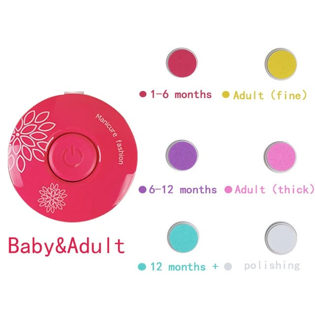 Electric nail file for babies